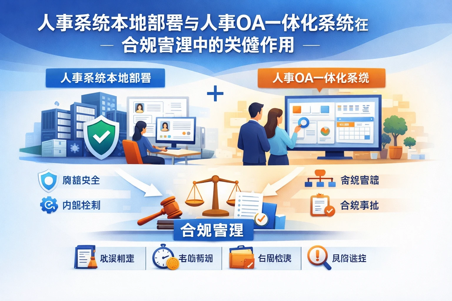 人事系统本地部署与人事OA一体化系统在合规管理中的关键作用