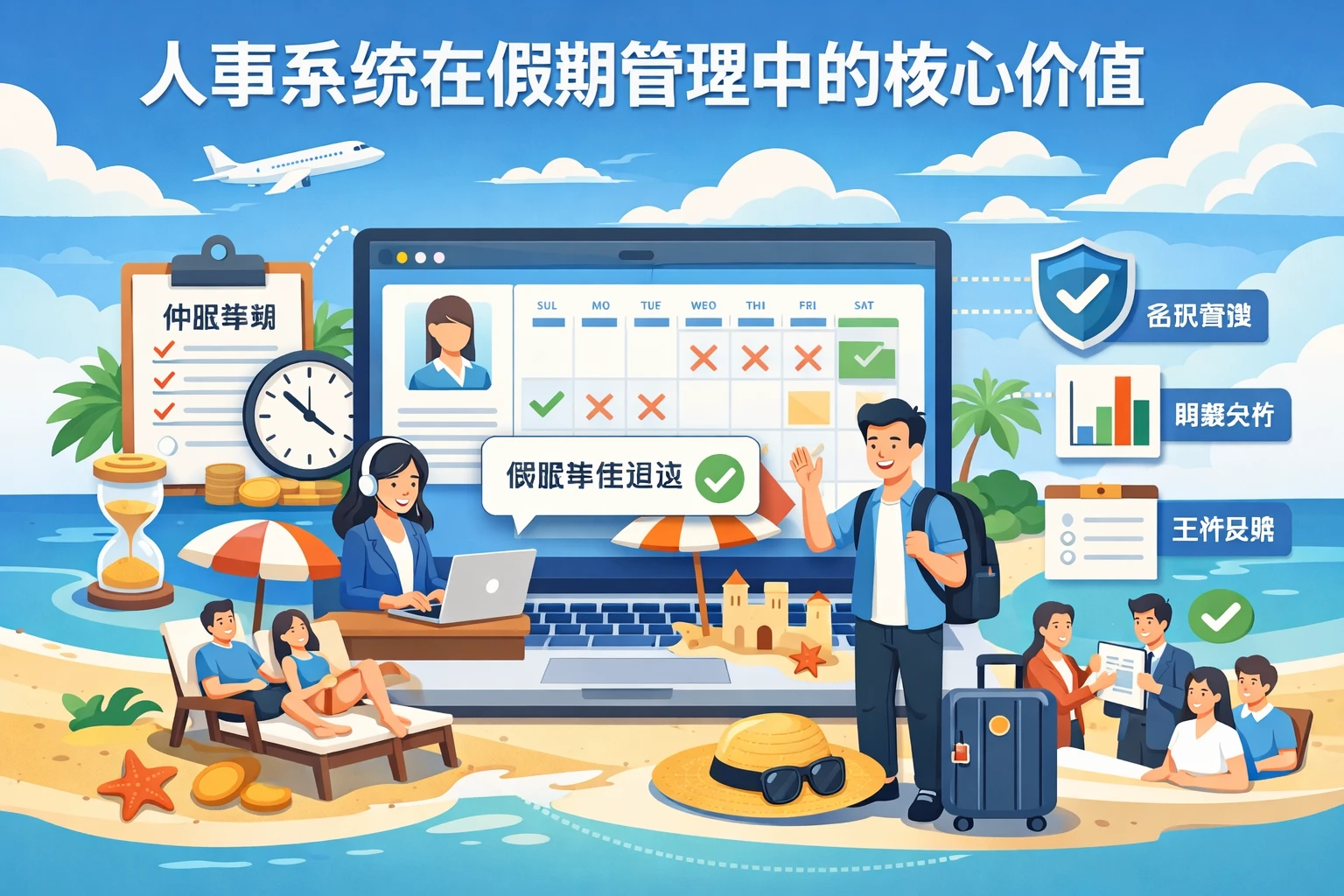 人事系统在假期管理中的核心价值