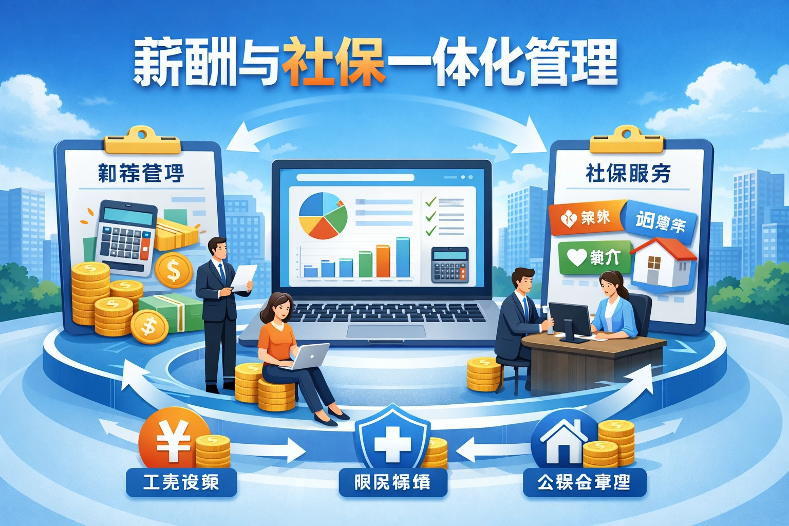 薪酬与社保一体化管理