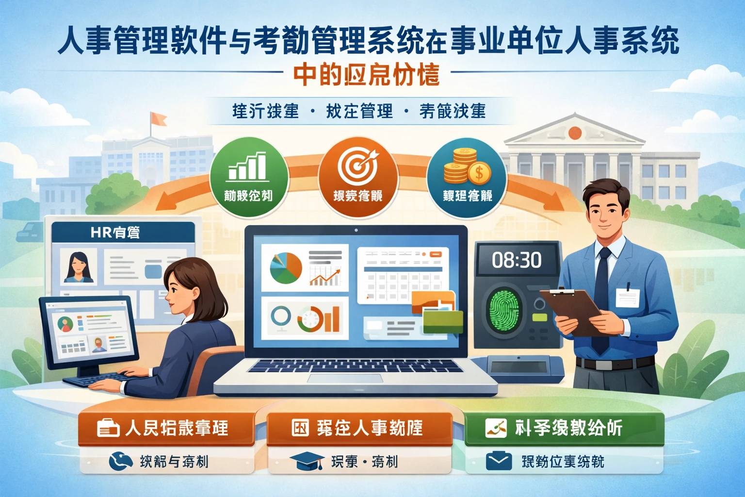 人事管理软件与考勤管理系统在事业单位人事系统中的应用价值