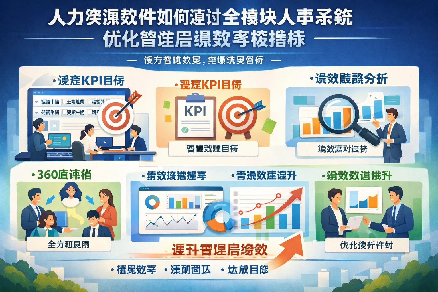 人力资源软件如何通过全模块人事系统优化管理层绩效考核指标