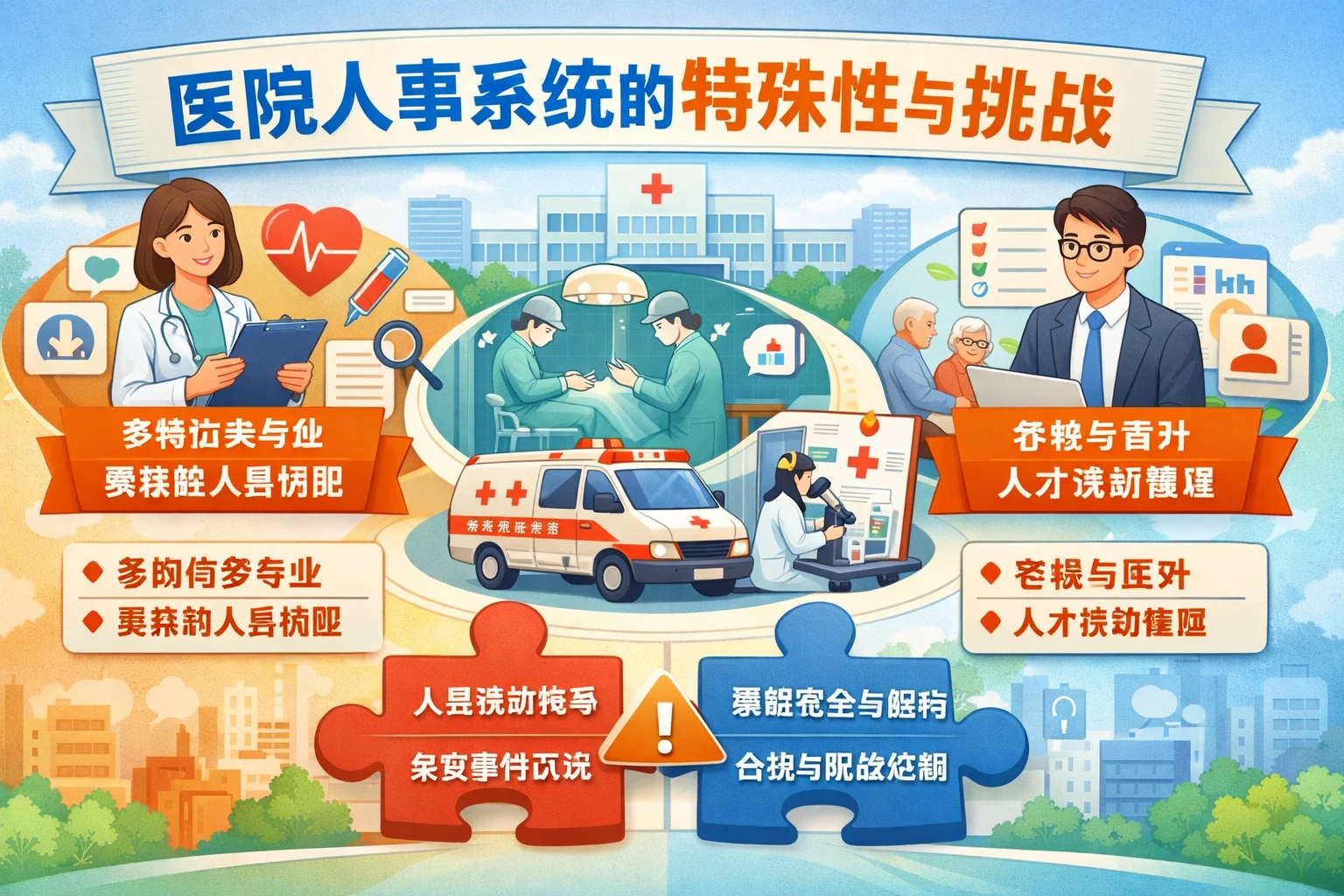医院人事系统的特殊性与挑战