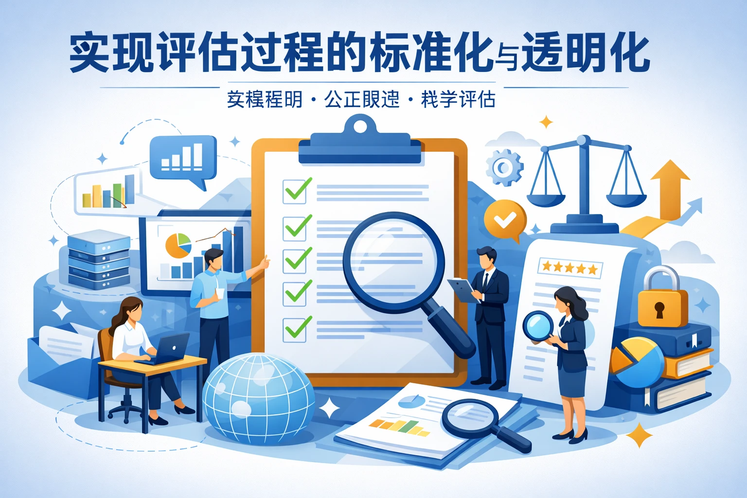 实现评估过程的标准化与透明化