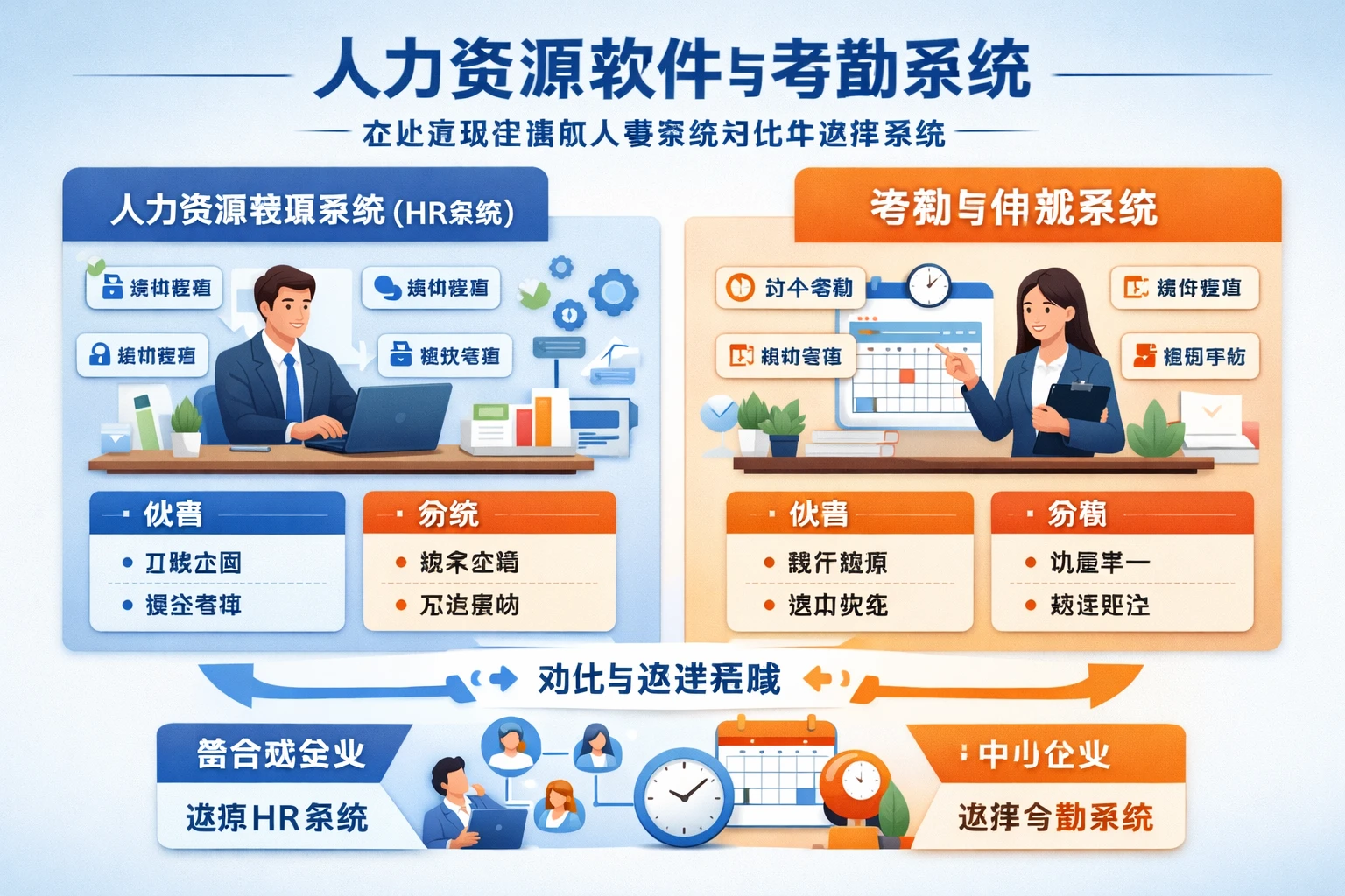 人力资源软件与考勤系统:企业定岗定编的人事系统对比与选择策略