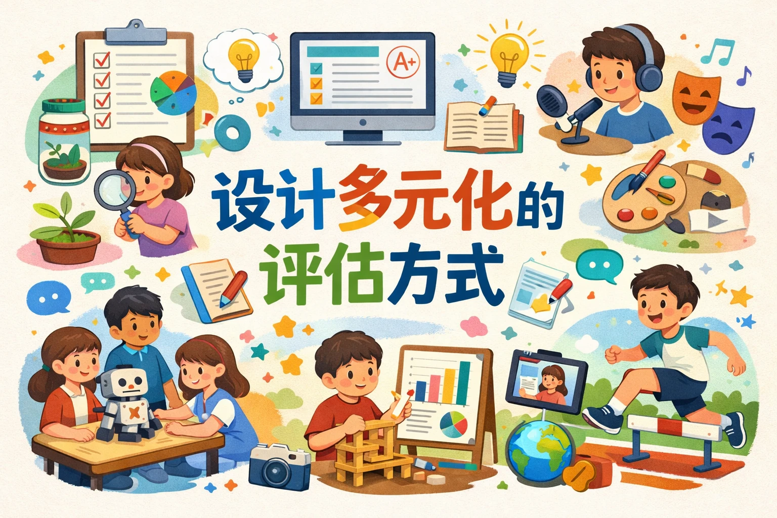 设计多元化的评估方式