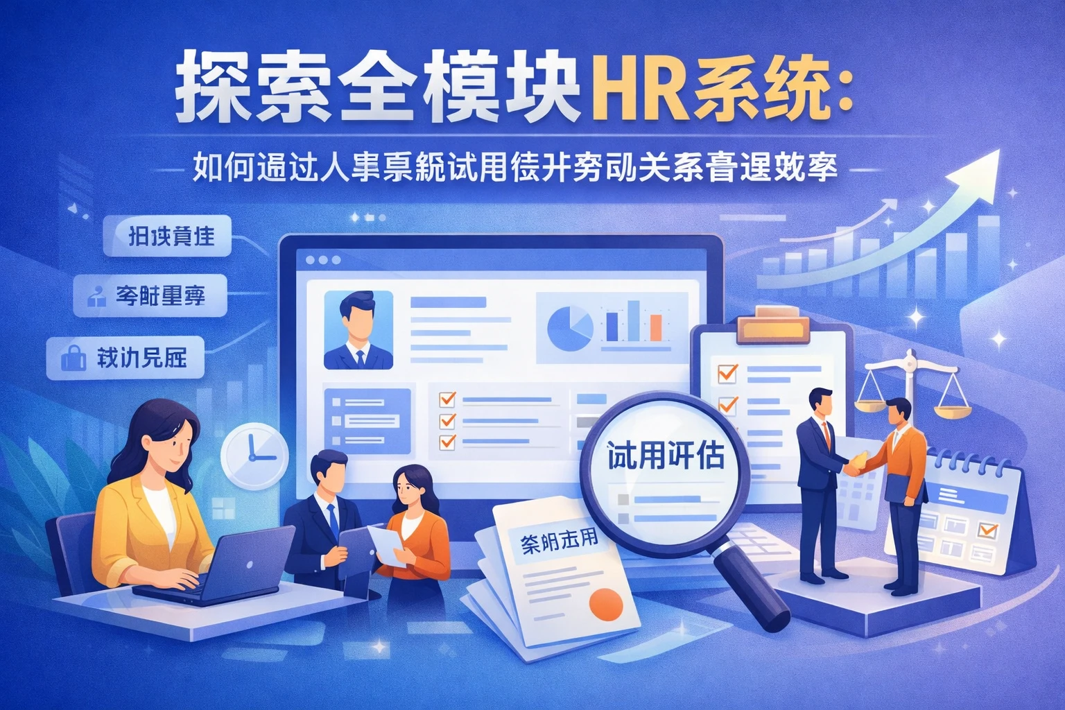 探索全模块HR系统：如何通过人事系统试用提升劳动关系管理效率