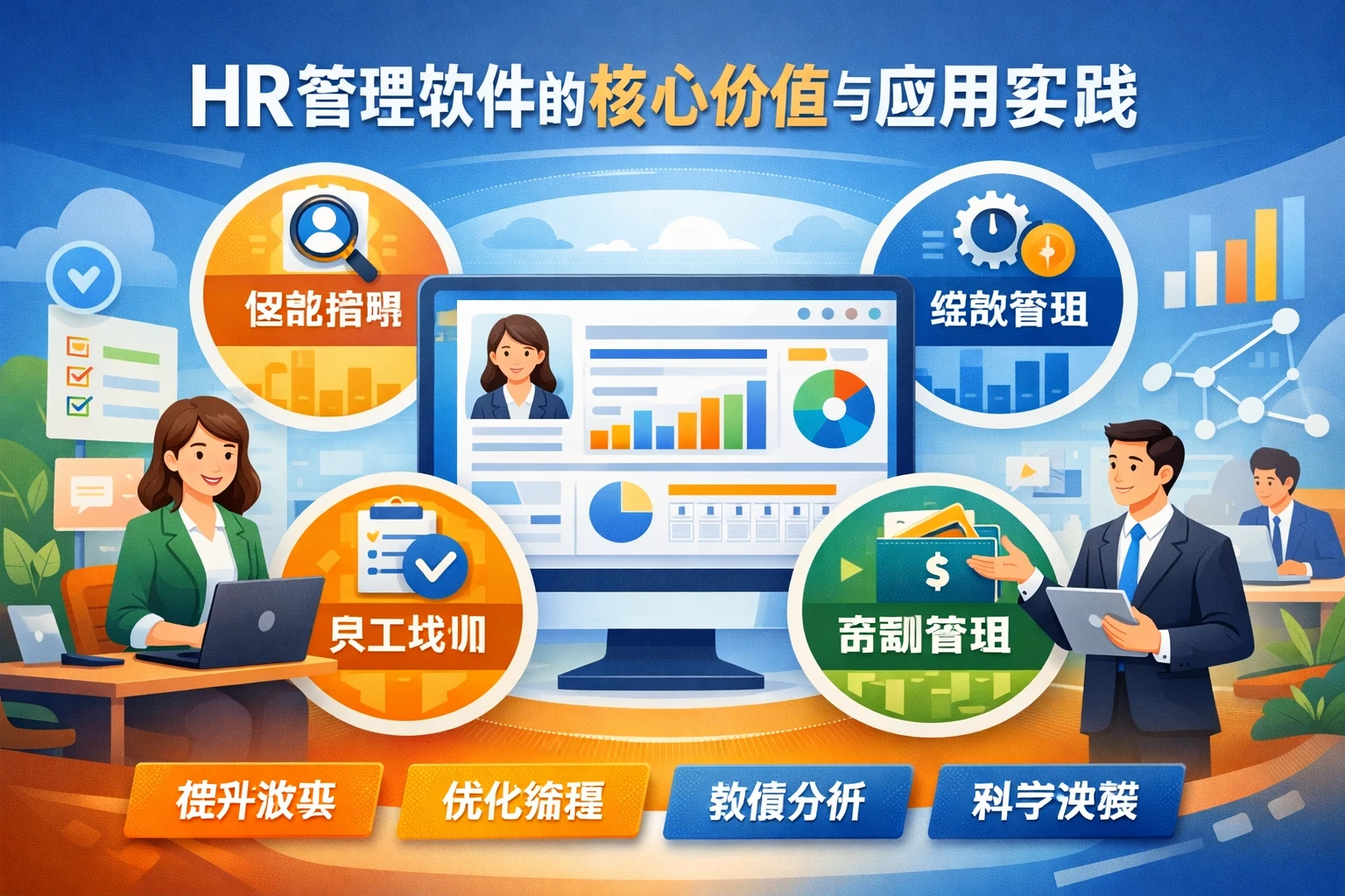 HR管理软件的核心价值与应用实践