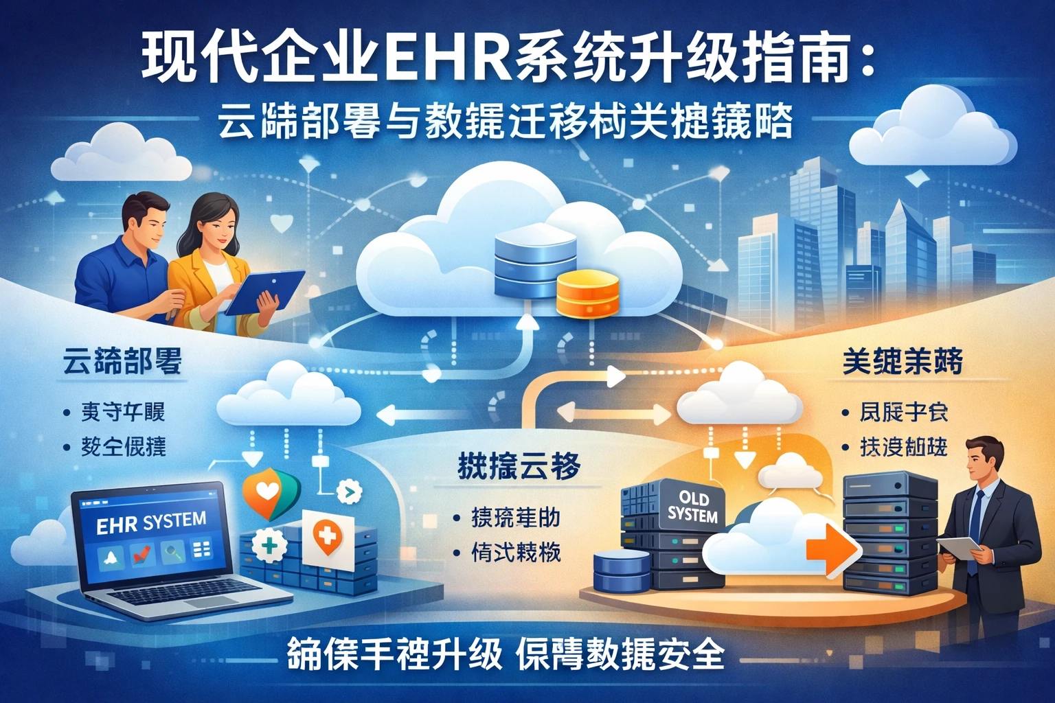 现代企业EHR系统升级指南：云端部署与数据迁移的关键策略