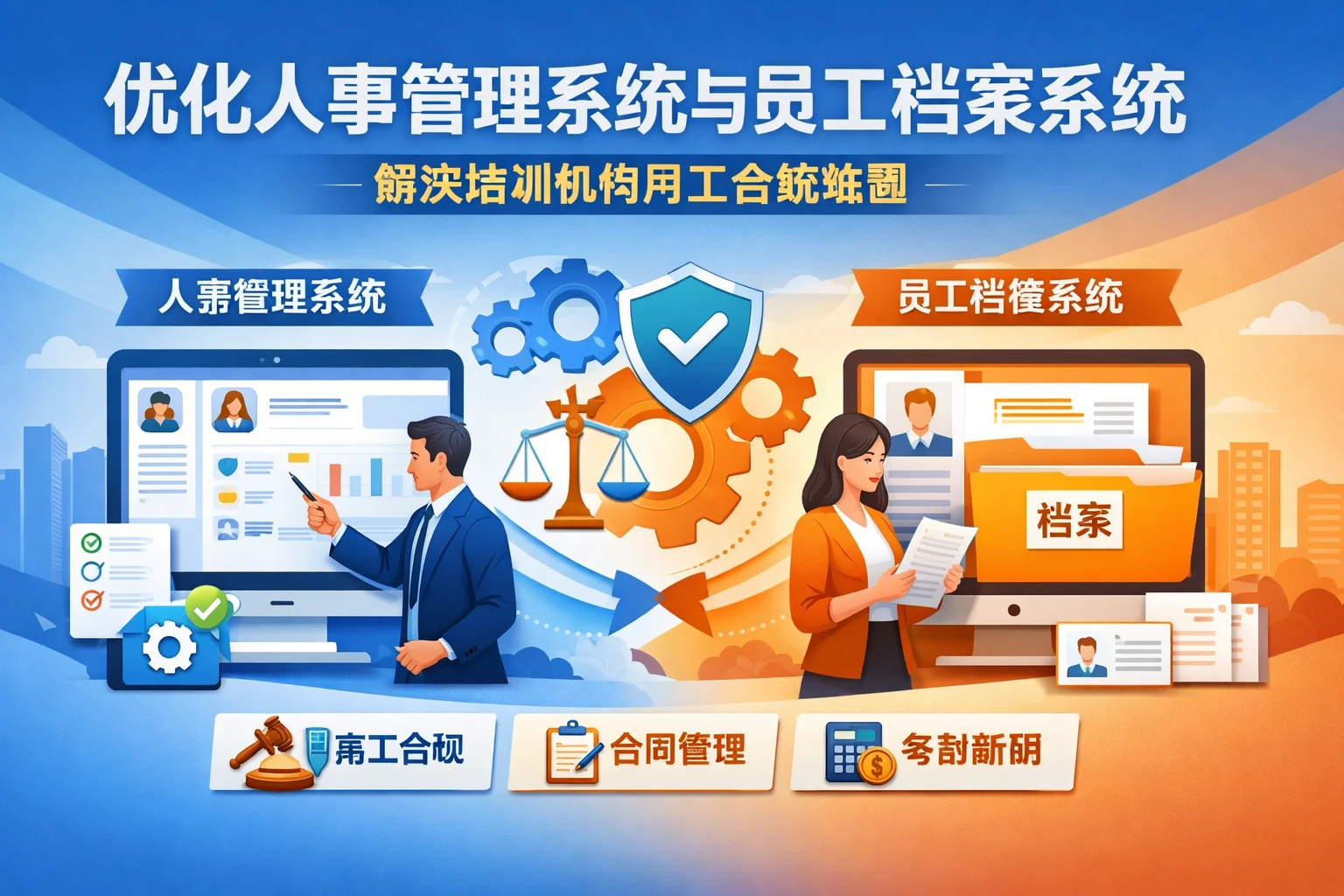 优化人事管理系统与员工档案系统：解决培训机构用工合规难题