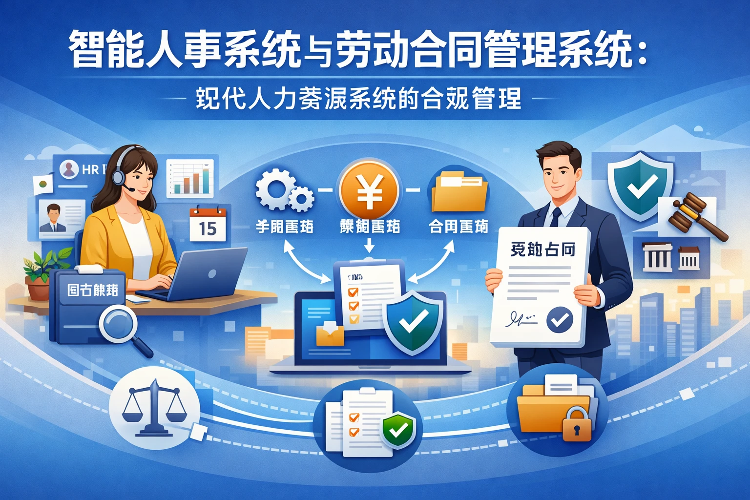 智能人事系统与劳动合同管理系统：现代人力资源系统的合规管理