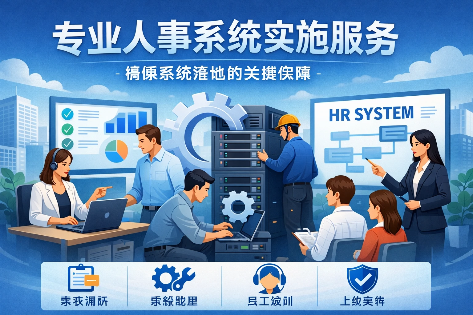 专业人事系统实施服务：确保系统落地的关键保障