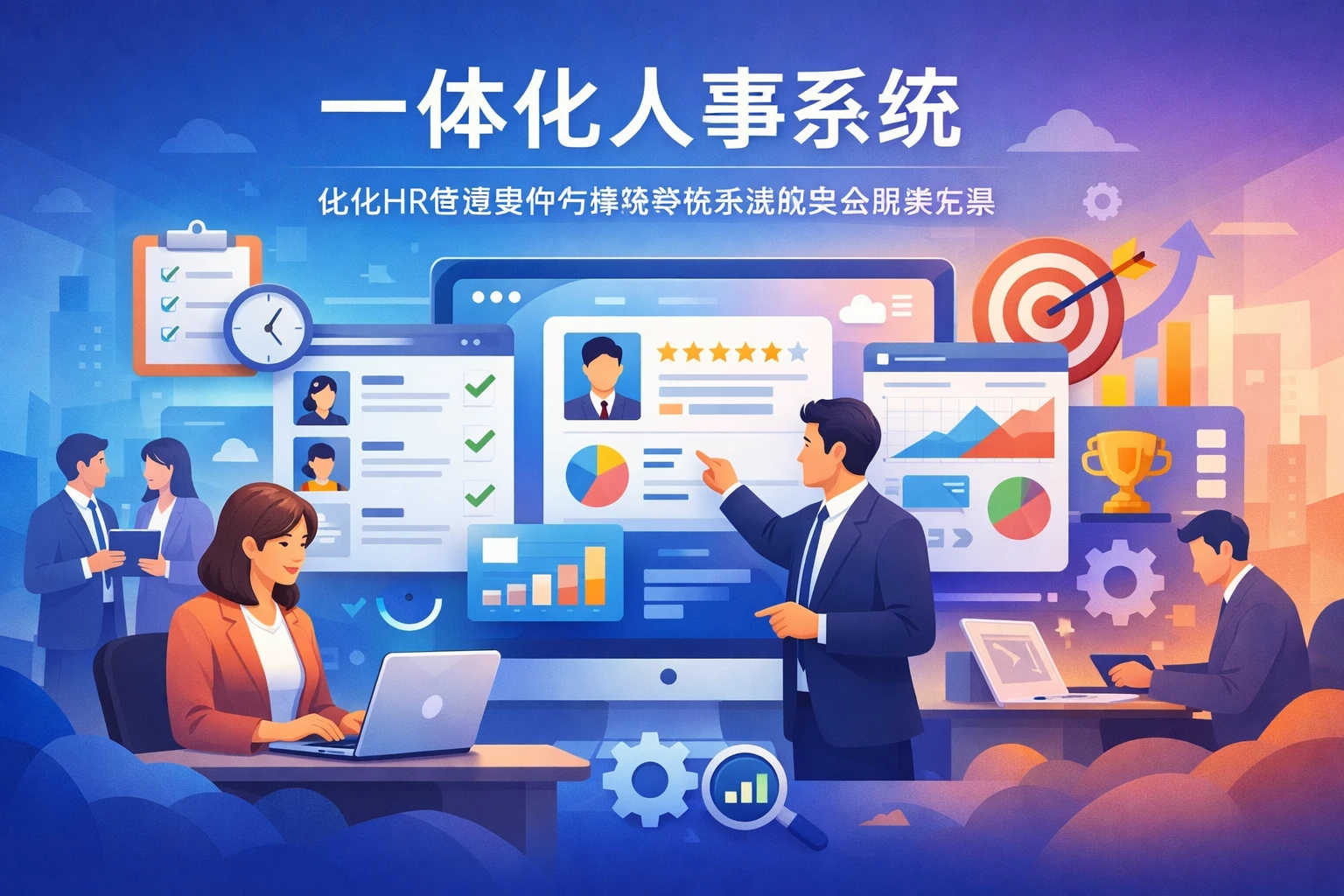 一体化人事系统：优化HR管理软件与绩效考核系统的综合解决方案
