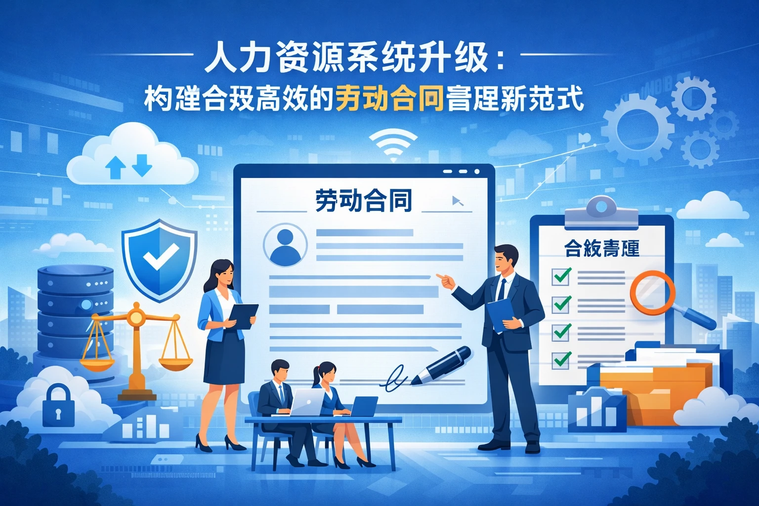 人力资源系统升级：构建合规高效的劳动合同管理新范式