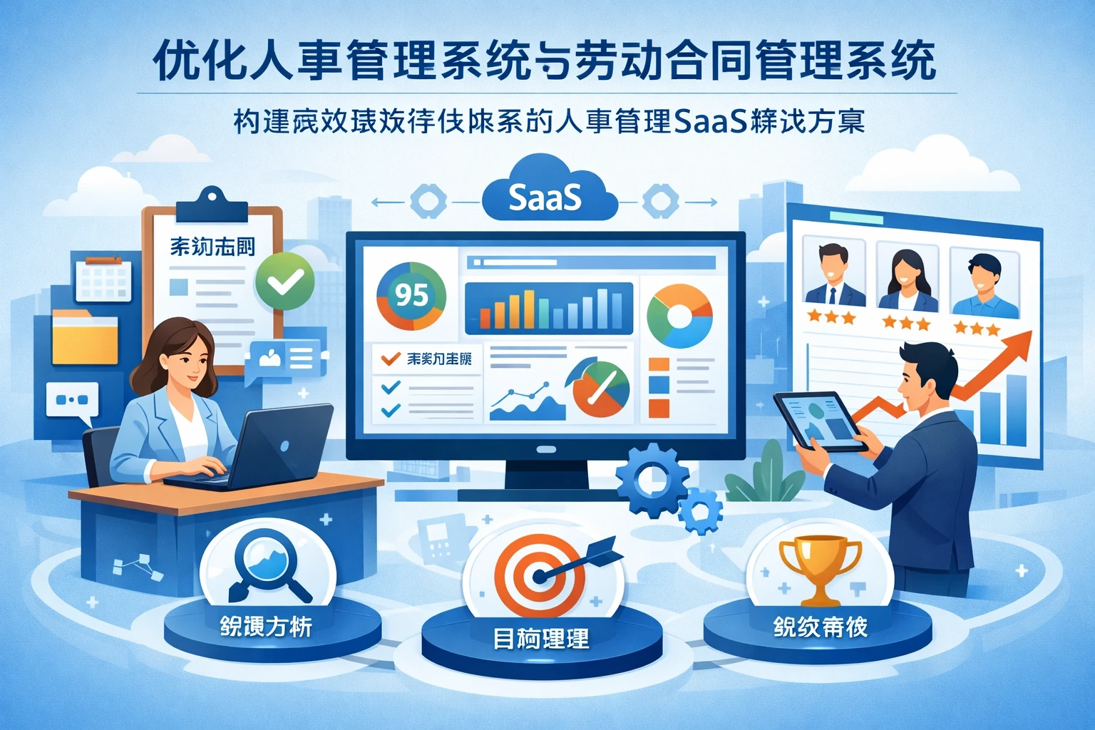 优化人事管理系统与劳动合同管理系统：构建高效绩效评估体系的人事管理SaaS解决方案
