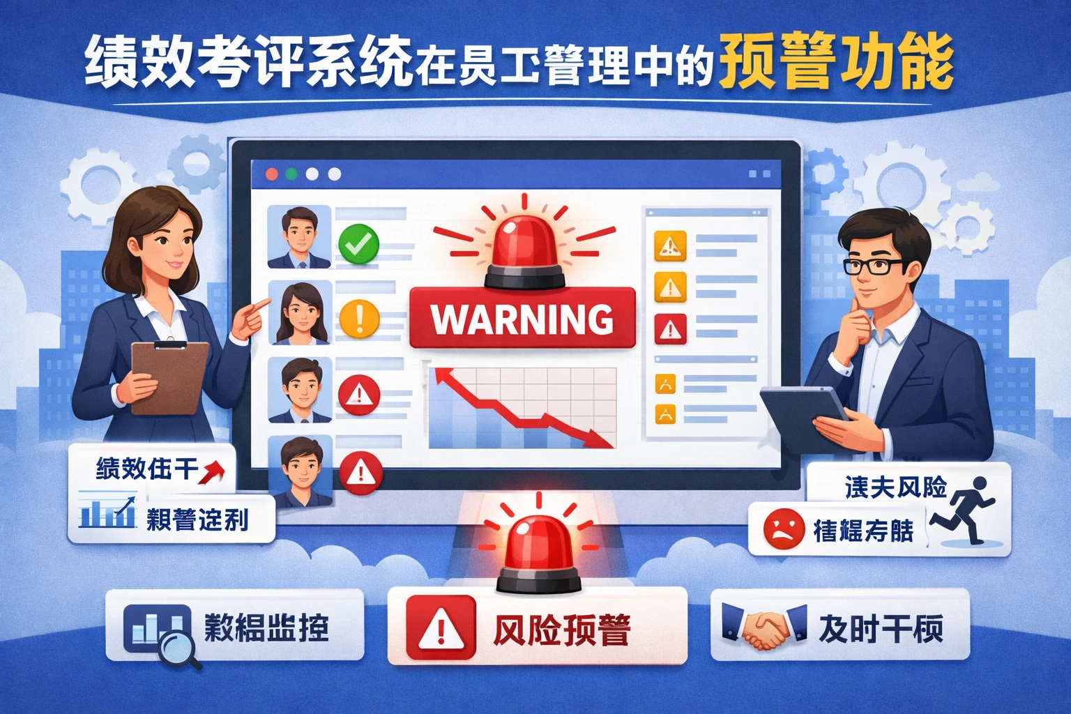 绩效考评系统在员工管理中的预警功能