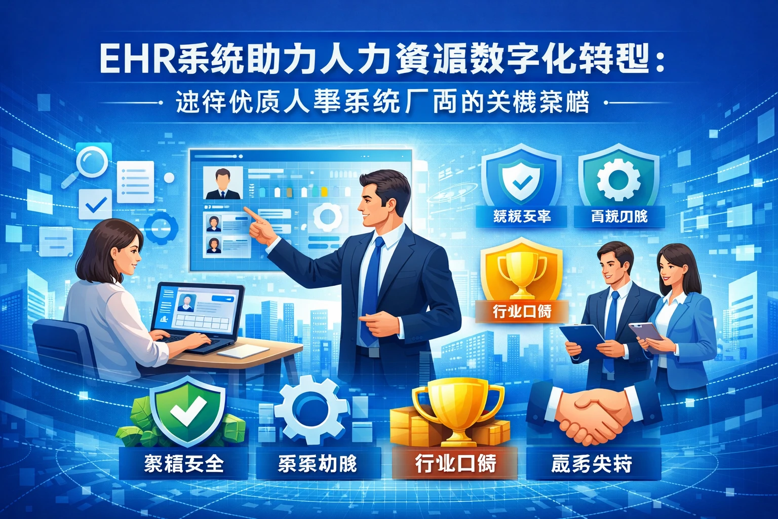 ehr系统助力人力资源数字化转型:选择优质人事系统厂商的关键策略