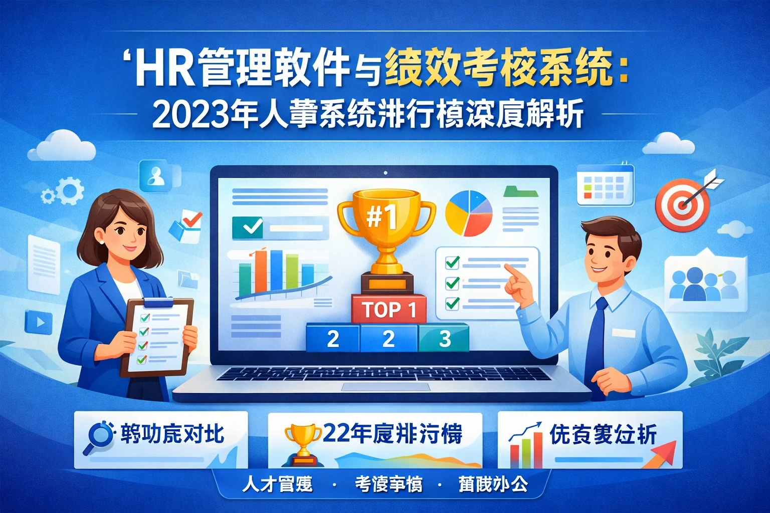 HR管理软件与绩效考核系统：2023年人事系统排行榜深度解析