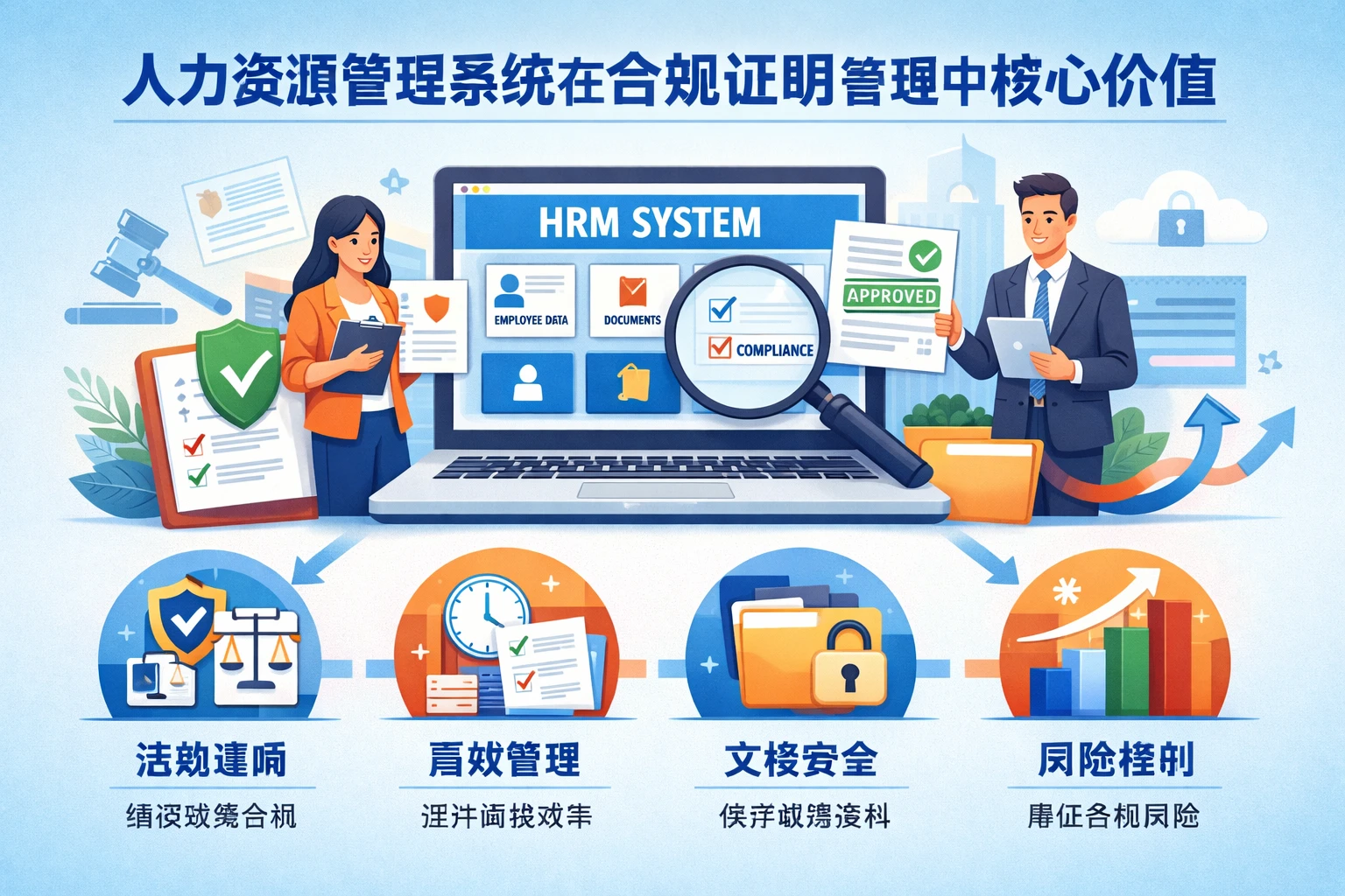 人力资源管理系统在合规证明管理中的核心价值