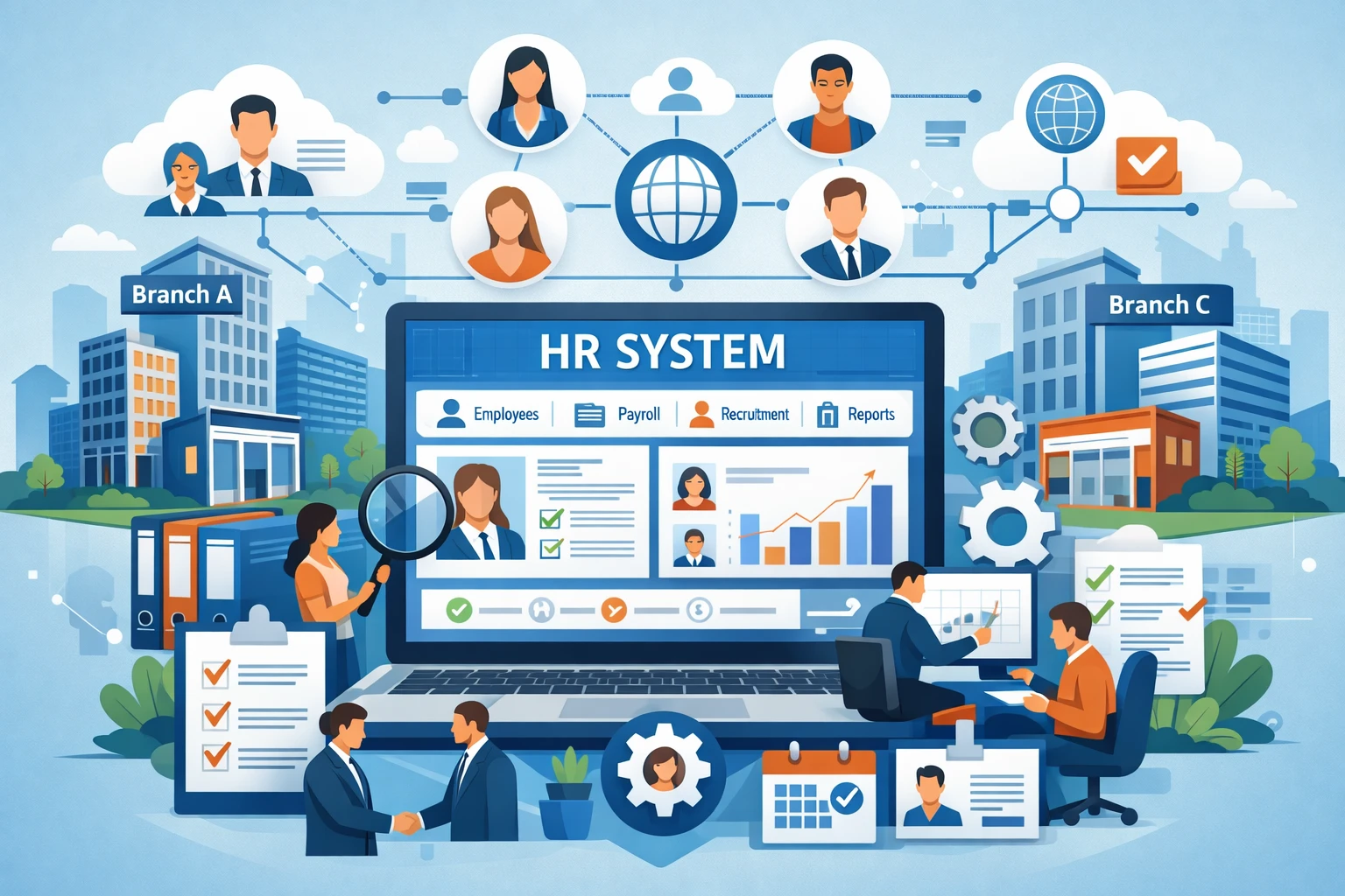 多分支机构人事系统：现代人力资源软件与员工管理系统的整合之道
