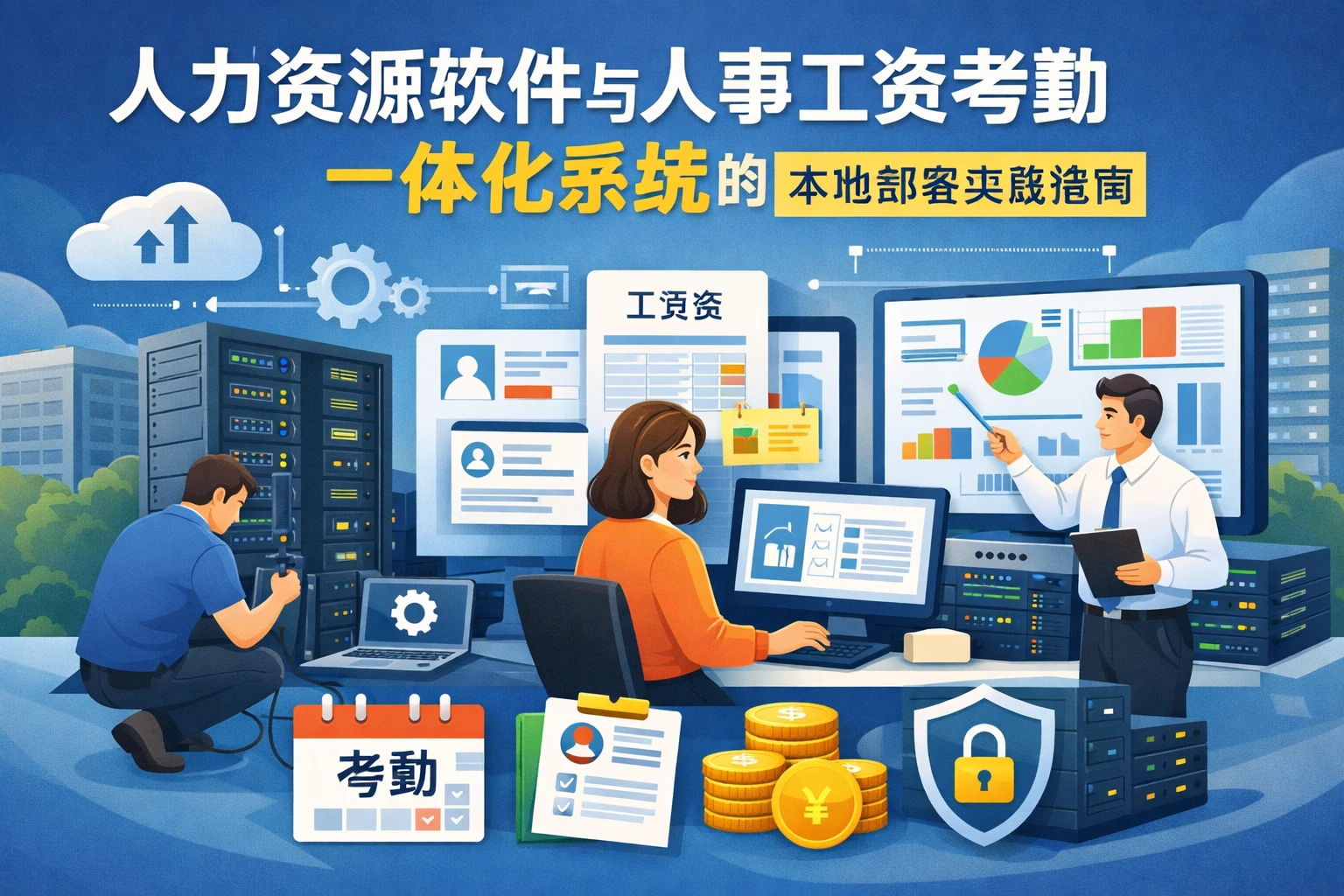 人力资源软件与人事工资考勤一体化系统的本地部署实践指南