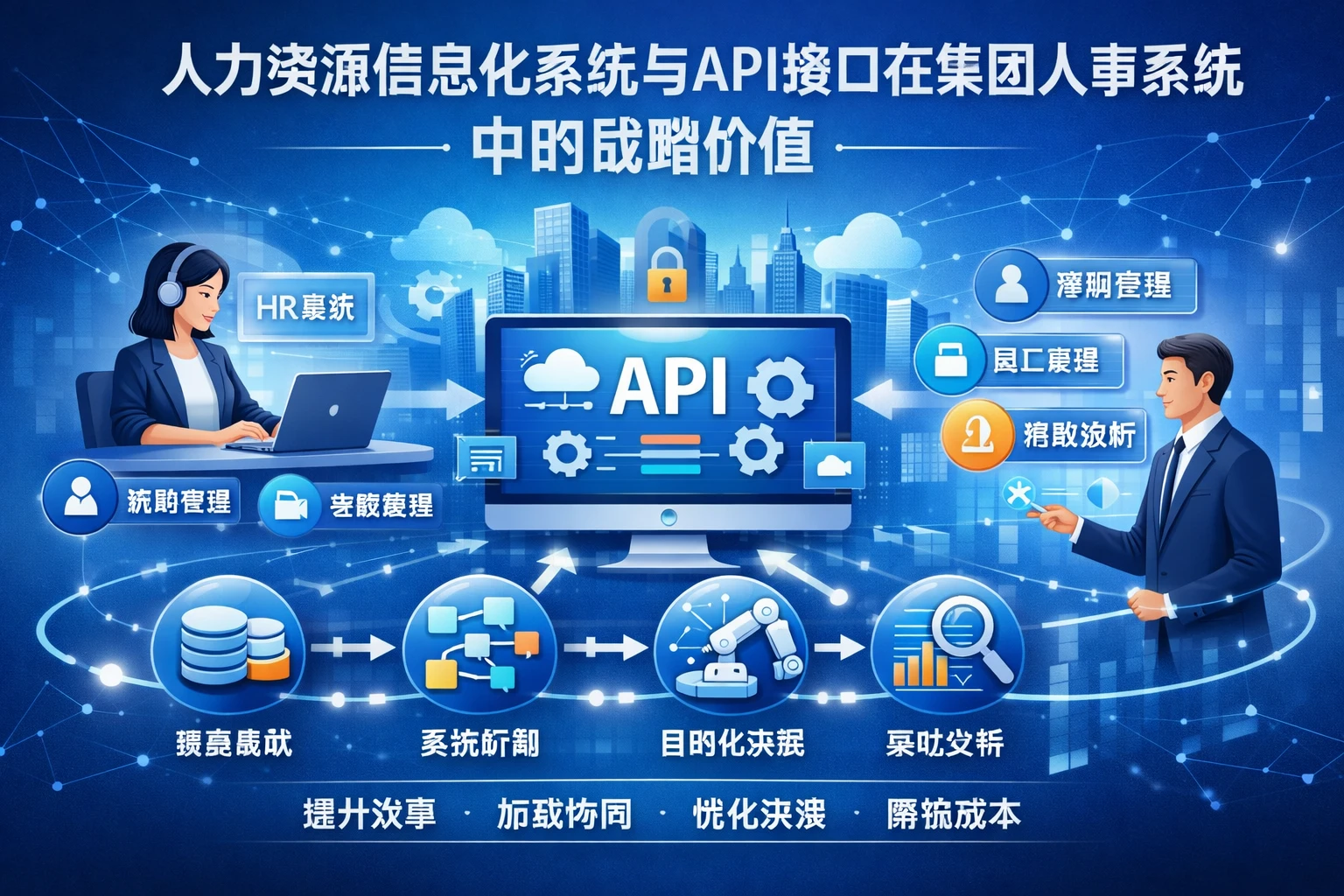 人力资源信息化系统与API接口在集团人事系统中的战略价值