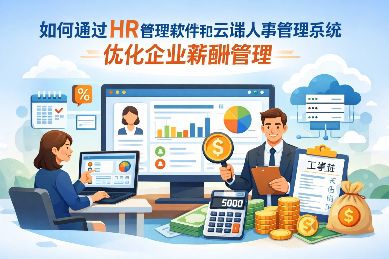 如何通过HR管理软件和云端人事管理系统优化企业薪酬管理