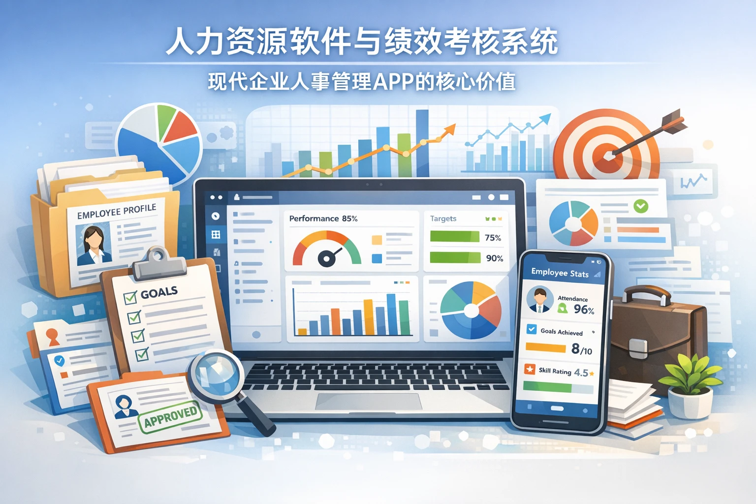 人力资源软件与绩效考核系统：现代企业人事管理APP的核心价值