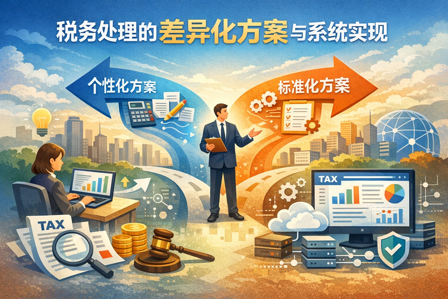 税务处理的差异化方案与系统实现