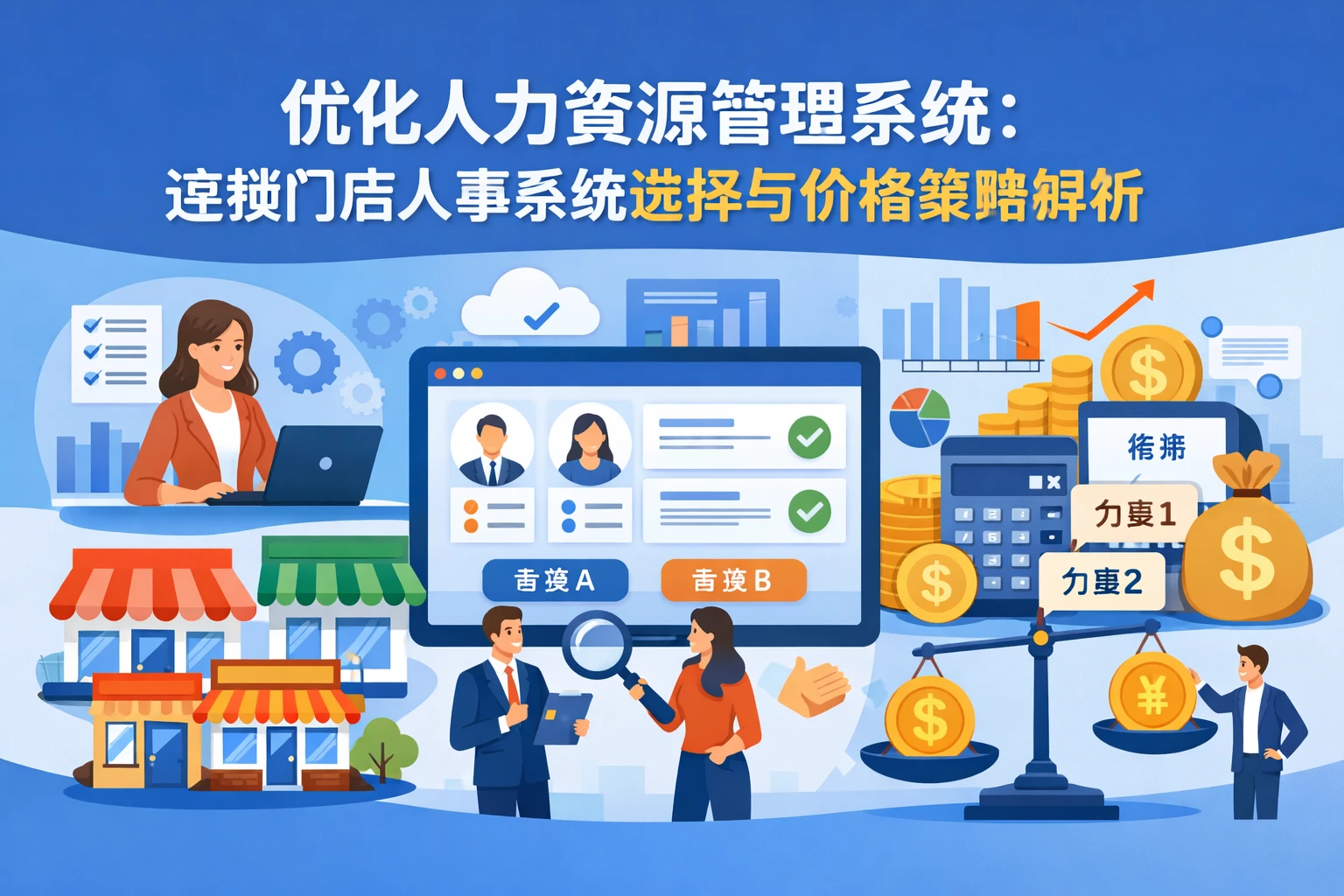 优化人力资源管理系统：连锁门店人事系统选择与价格策略解析