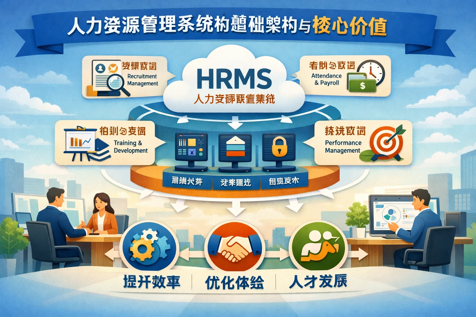 人力资源管理系统的基础架构与核心价值