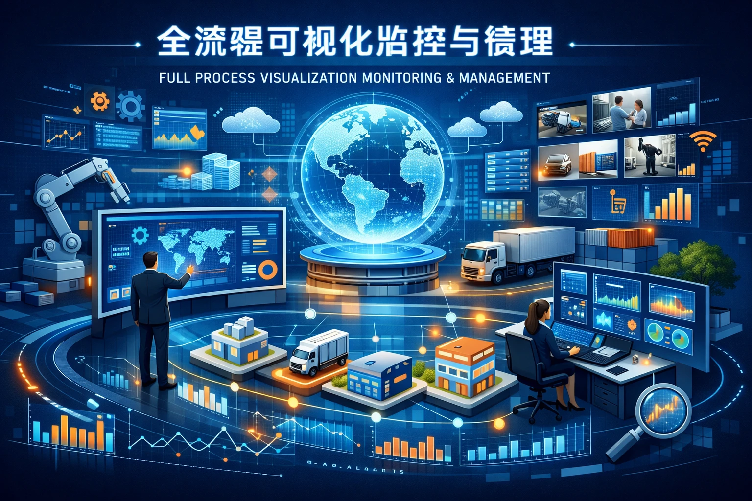 全流程可视化监控与管理
