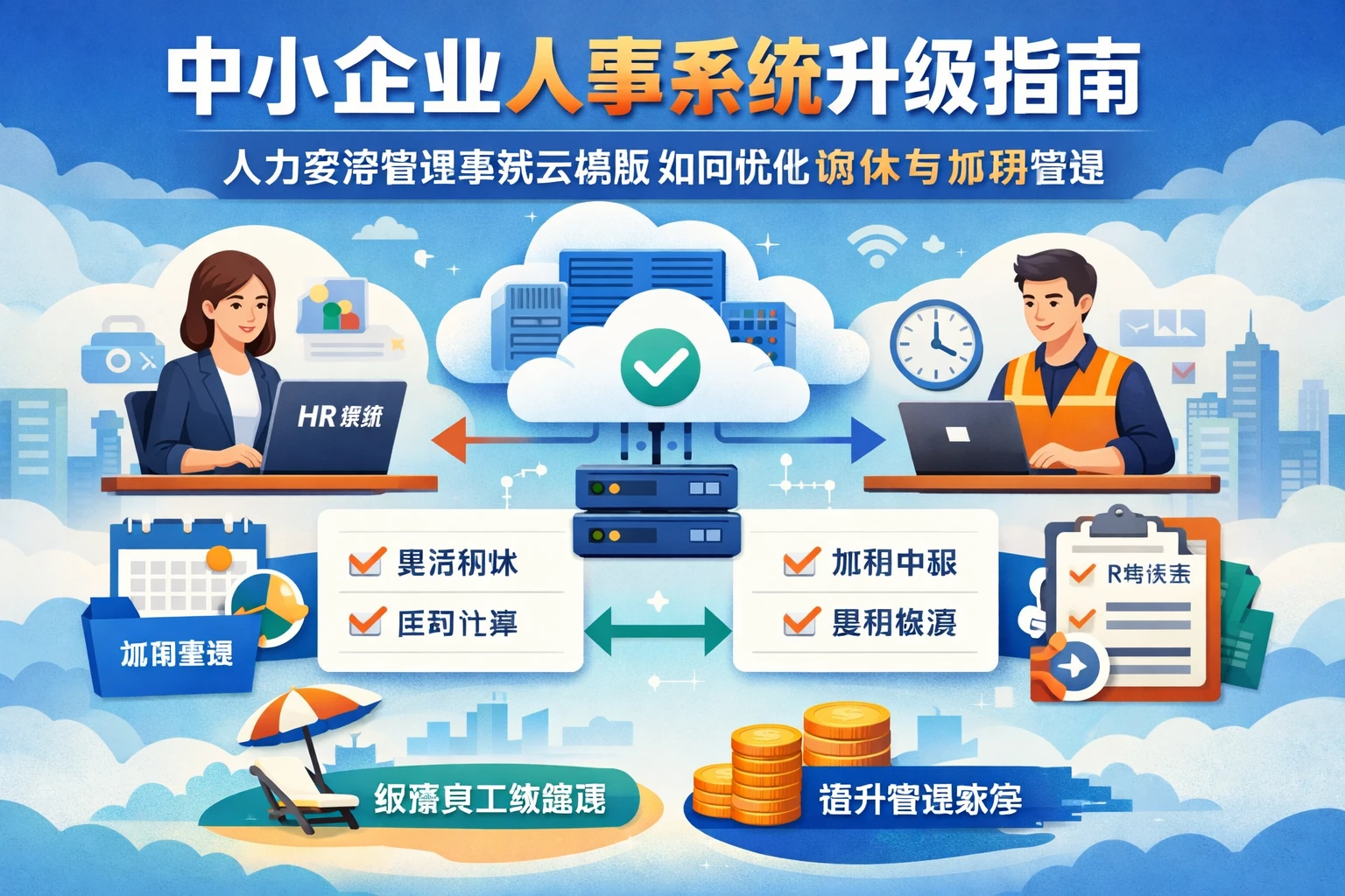 中小企业人事系统升级指南：人力资源管理系统云端版如何优化调休与加班管理