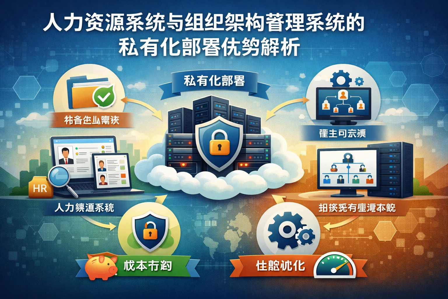 人力资源系统与组织架构管理系统的私有化部署优势解析