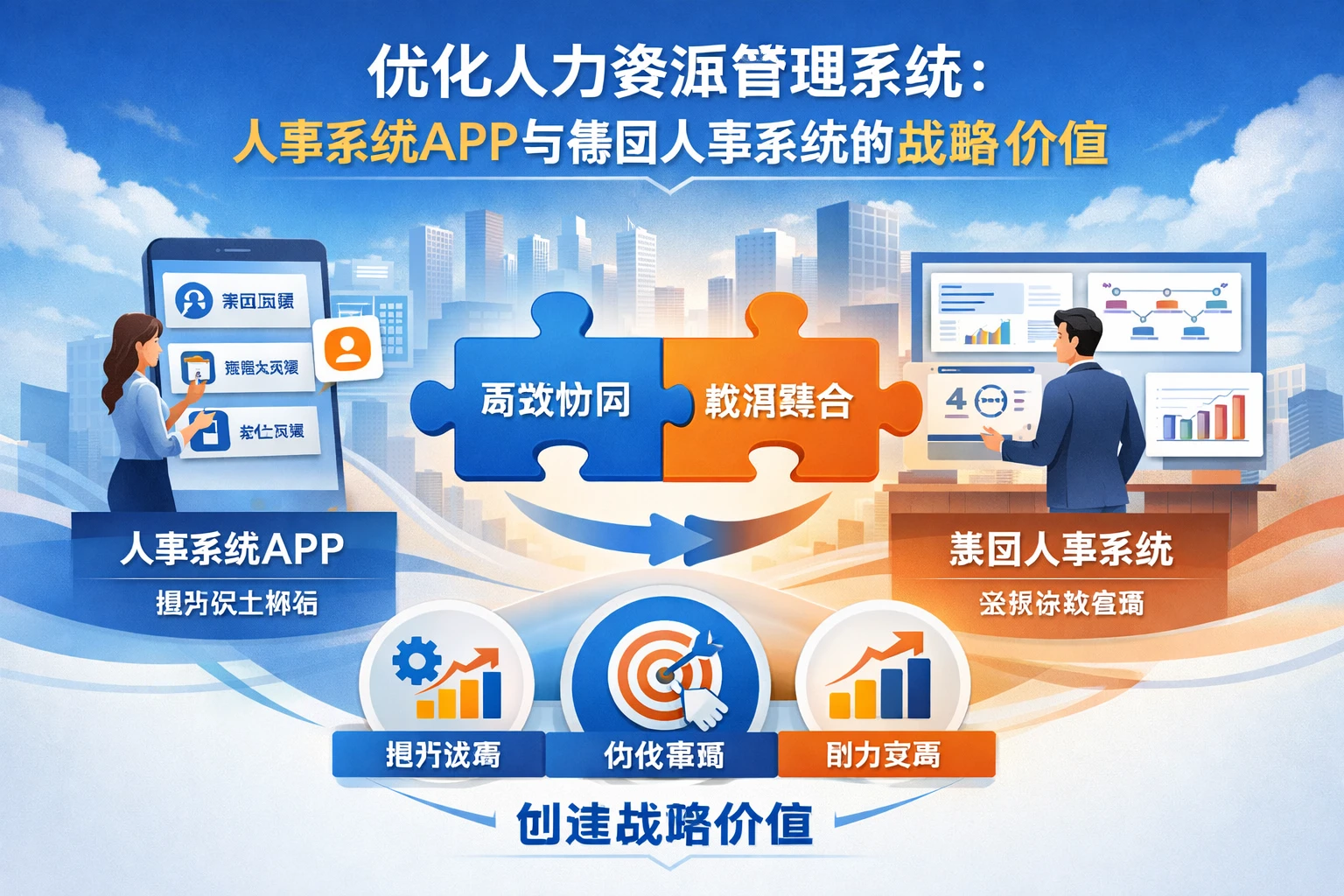 优化人力资源管理系统：人事系统APP与集团人事系统的战略价值