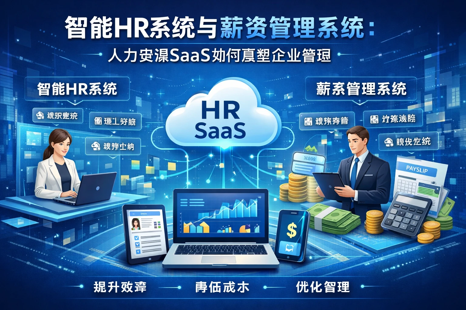 智能HR系统与薪资管理系统：人力资源SaaS如何重塑企业管理