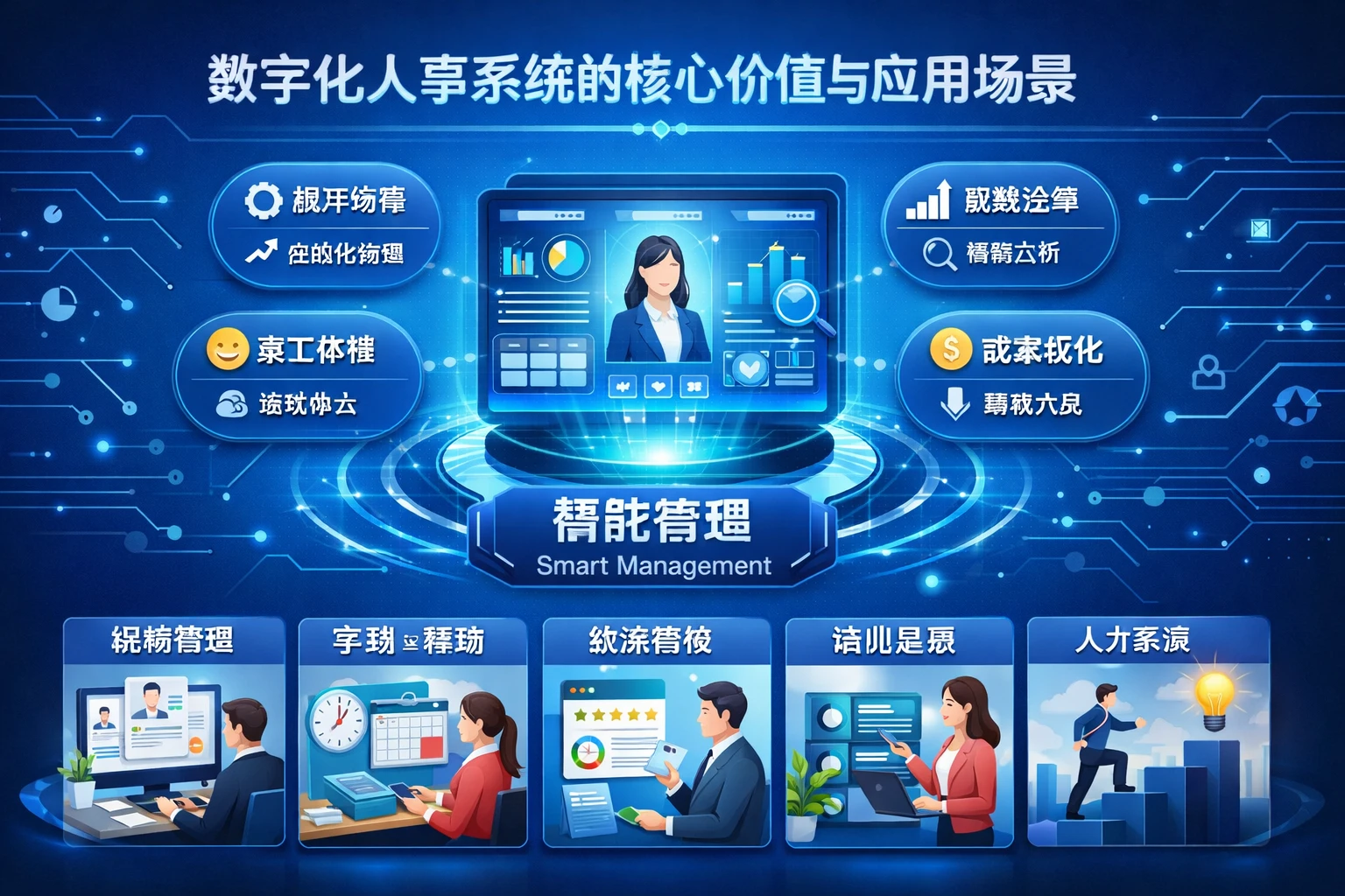 数字化人事系统的核心价值与应用场景