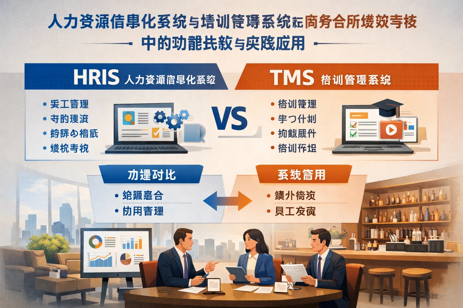 人力资源信息化系统与培训管理系统在商务会所绩效考核中的功能比较与实践应用