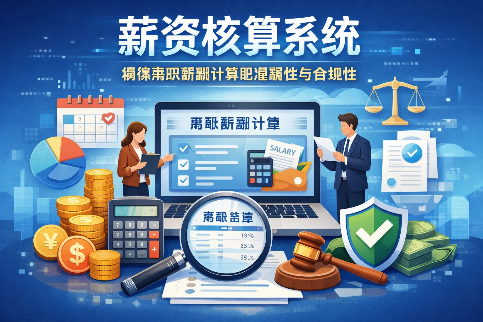 薪资核算系统：确保离职薪酬计算的准确性与合规性