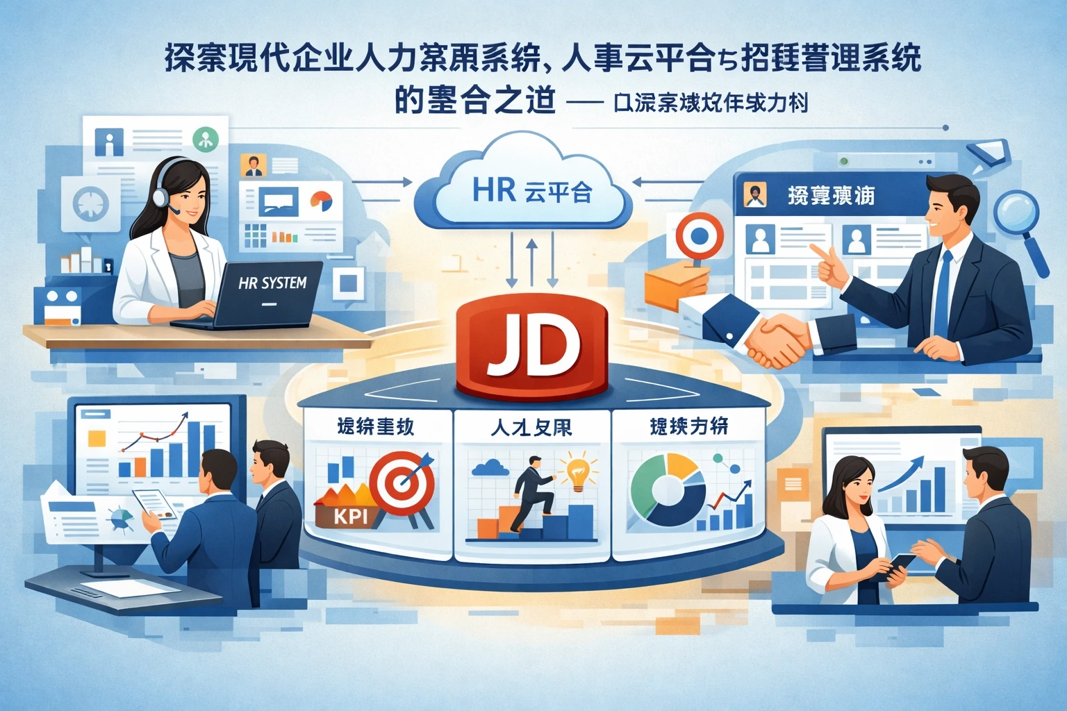 探索现代企业人力资源系统、人事云平台与招聘管理系统的整合之道——以京东绩效体系为例