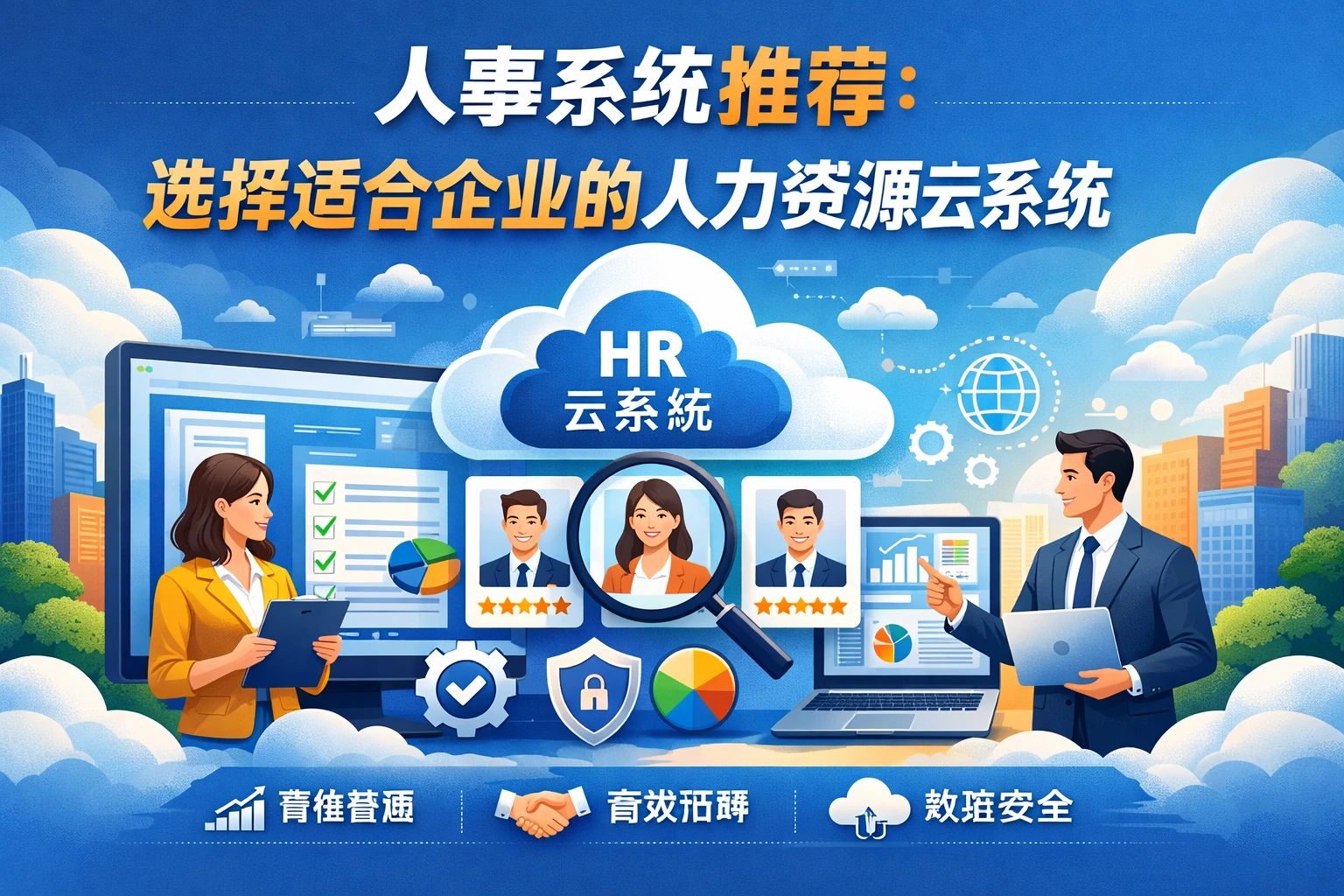 人事系统推荐：选择适合企业的人力资源云系统