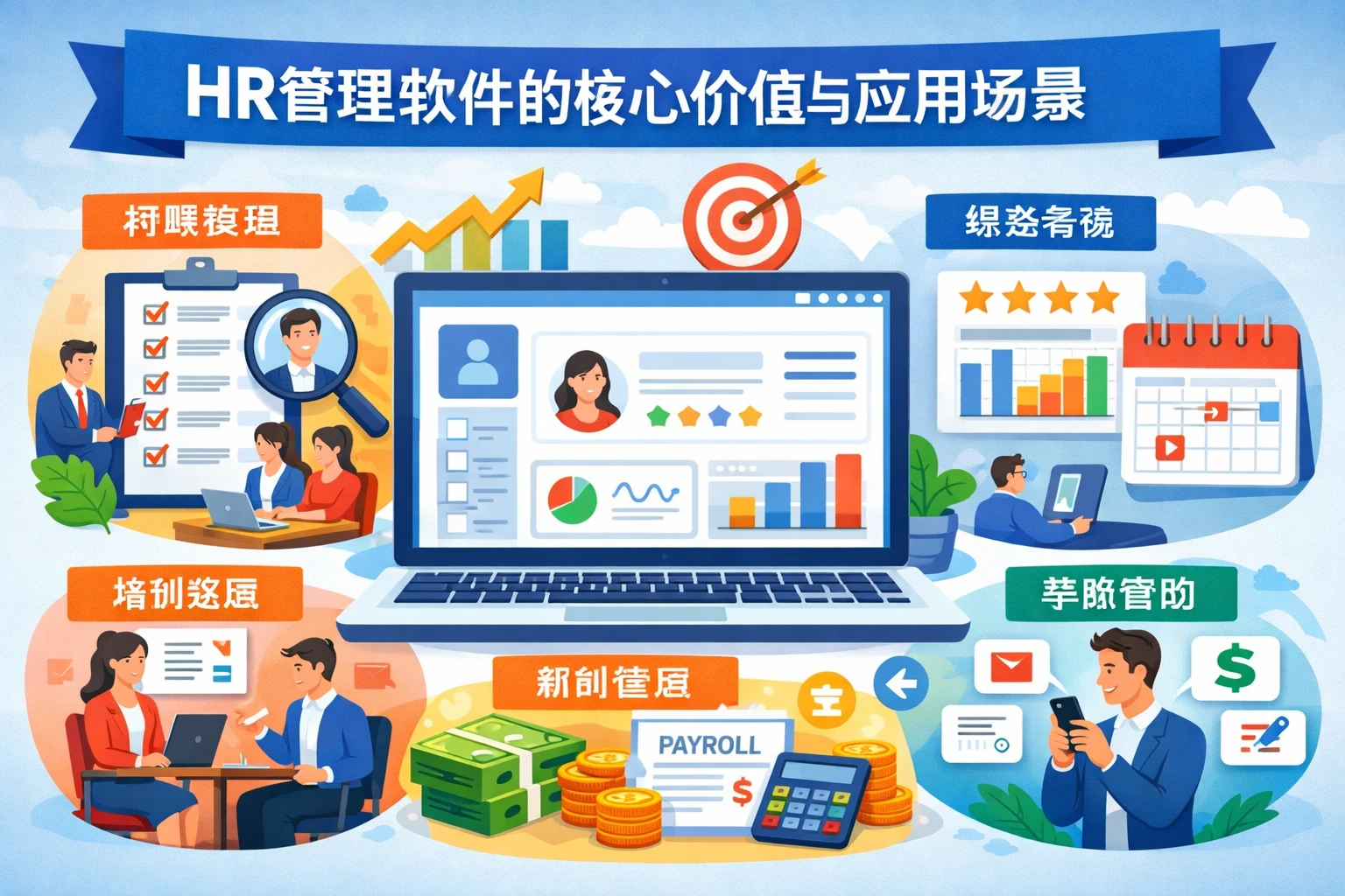HR管理软件的核心价值与应用场景
