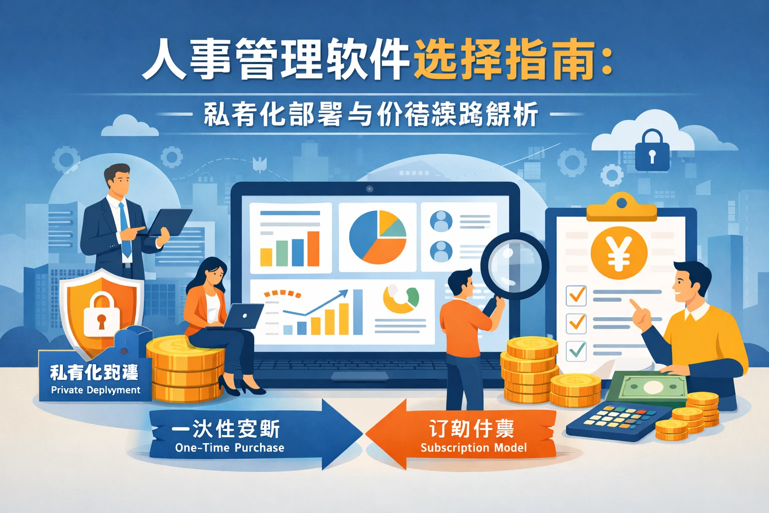 人事管理软件选择指南：私有化部署与价格策略解析