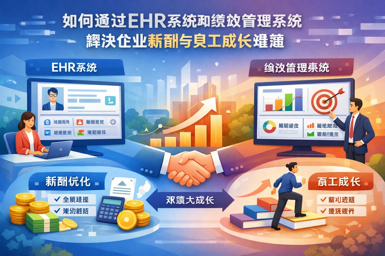 如何通过ehr系统和绩效管理系统解决企业薪酬与员工成长难题