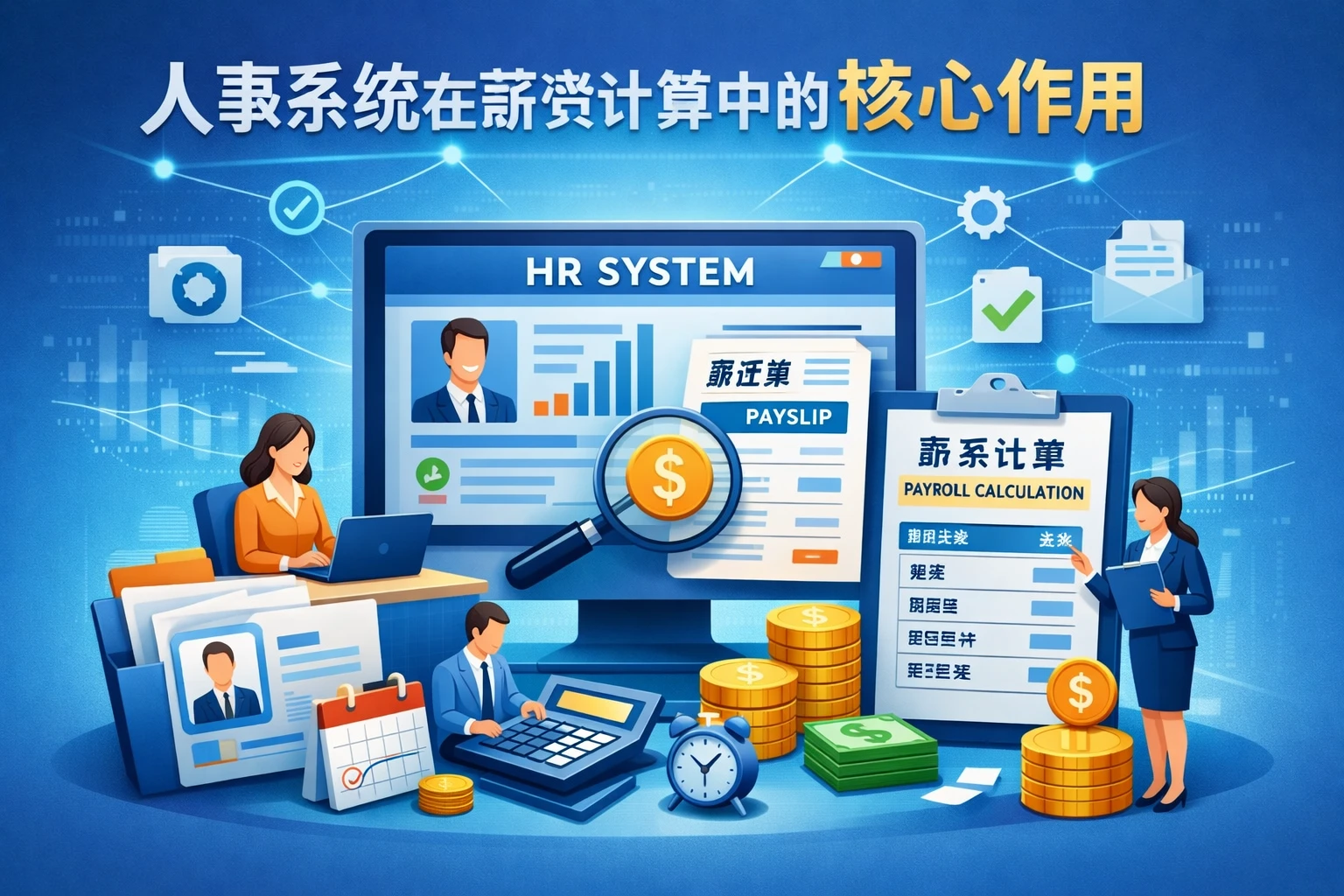 人事系统在薪资计算中的核心作用