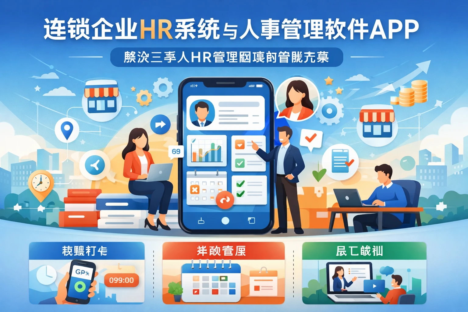连锁企业HR系统与人事管理软件APP：解决三季人HR管理困境的智能方案