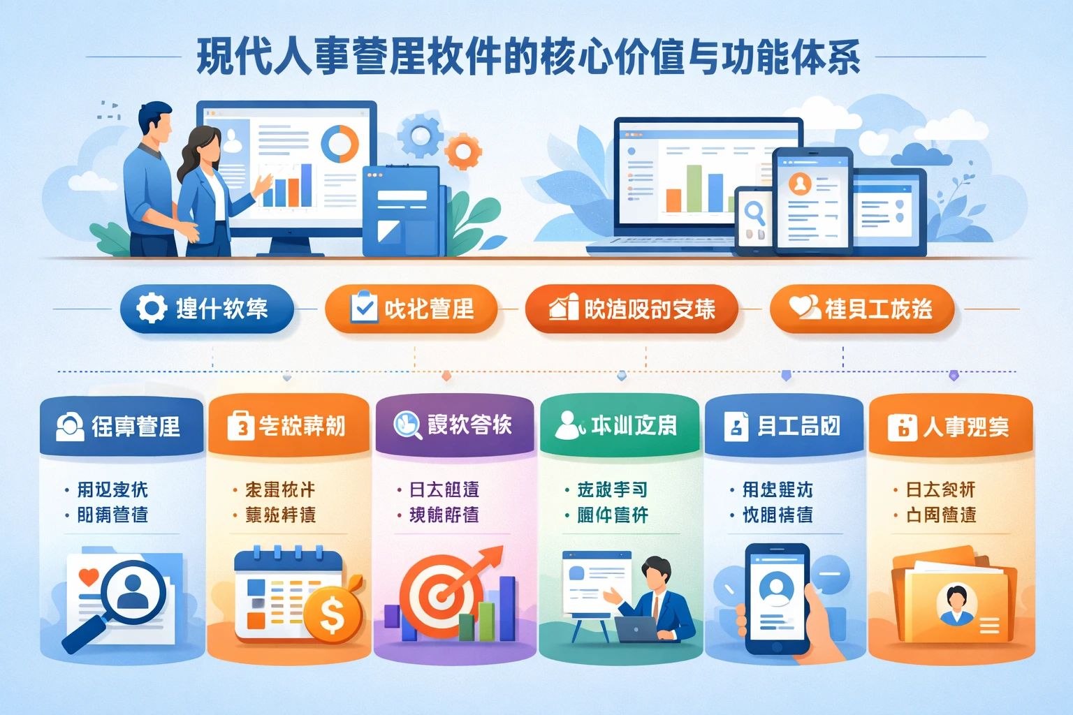 现代人事管理软件的核心价值与功能体系