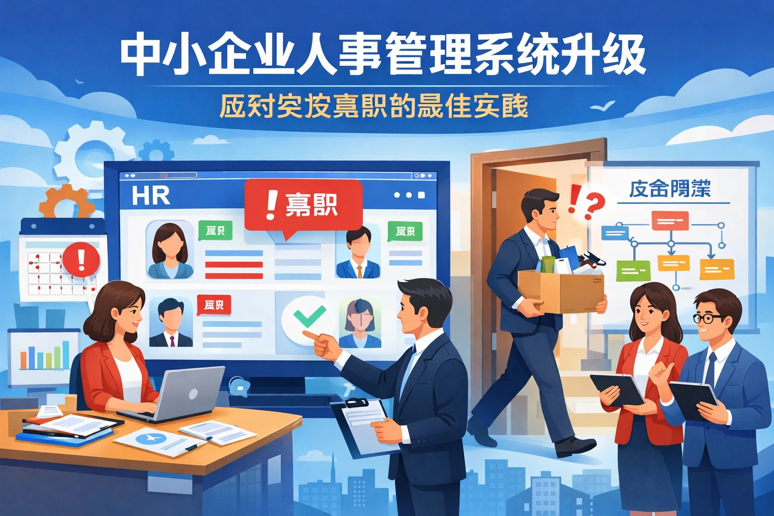 中小企业人事管理系统升级:应对突发离职的最佳实践