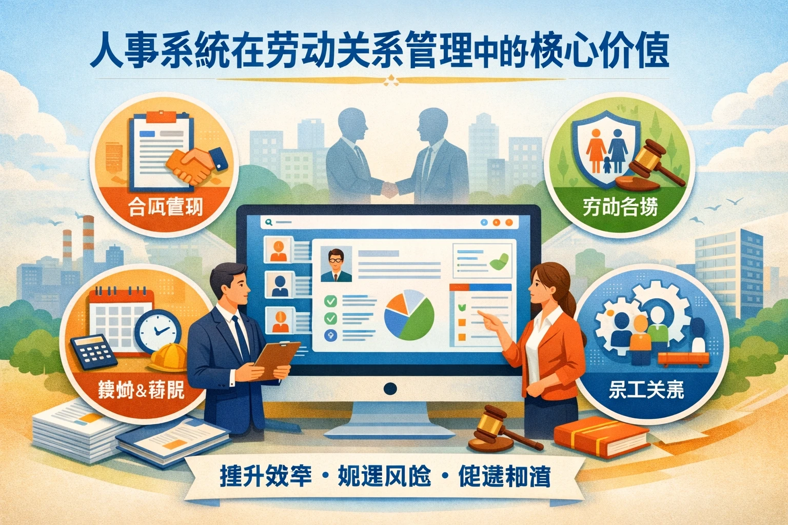 人事系统在劳动关系管理中的核心价值