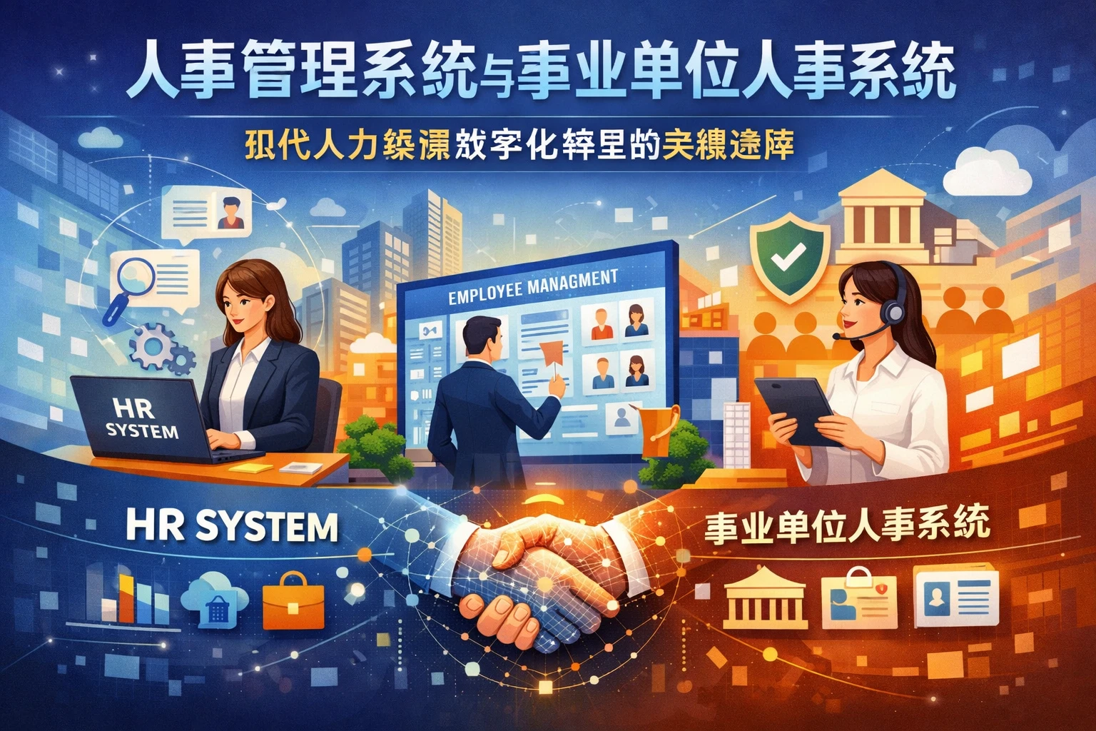 人事管理系统与事业单位人事系统：现代人力资源数字化转型的关键选择