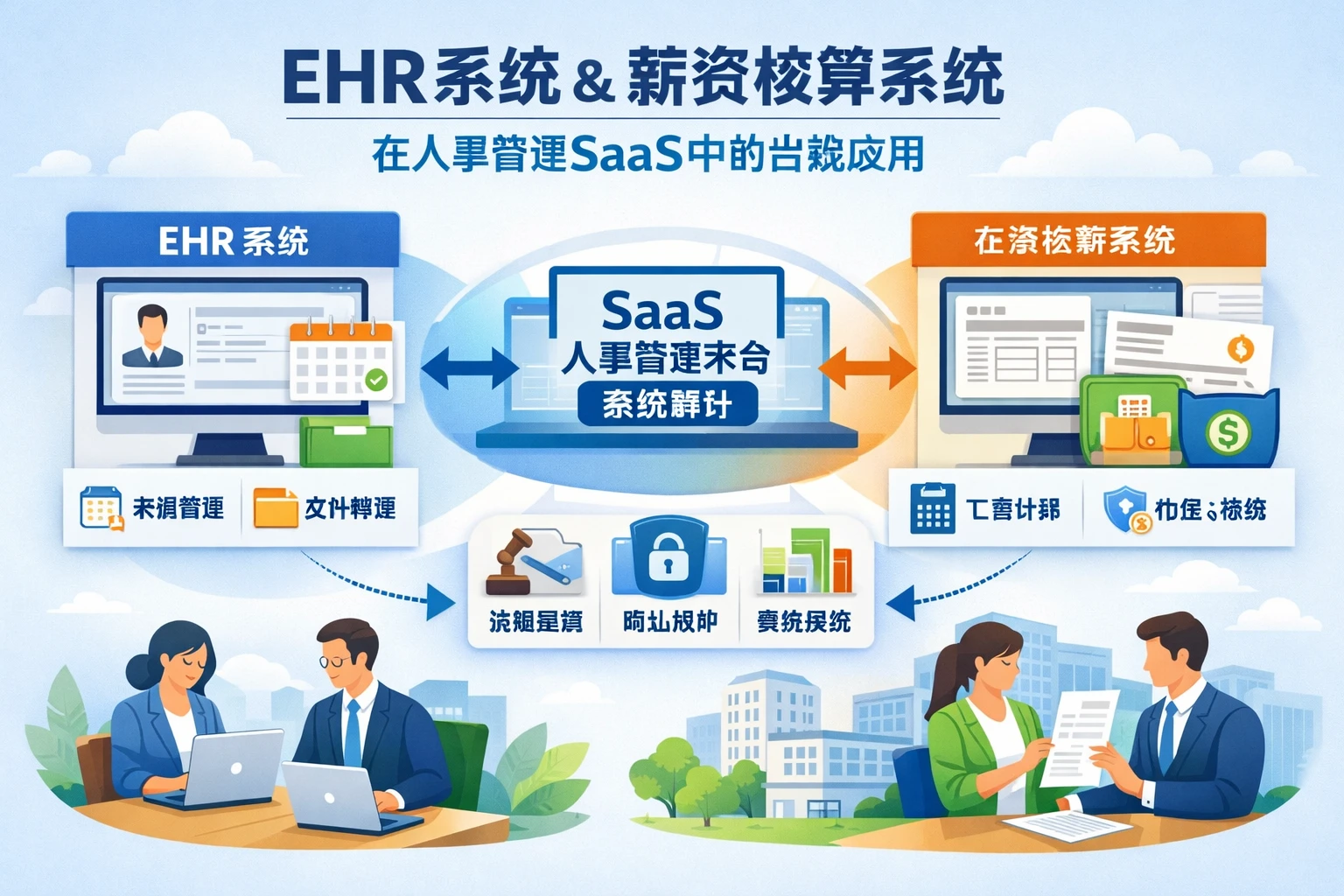 ehr系统与薪资核算系统在人事管理SaaS中的合规应用